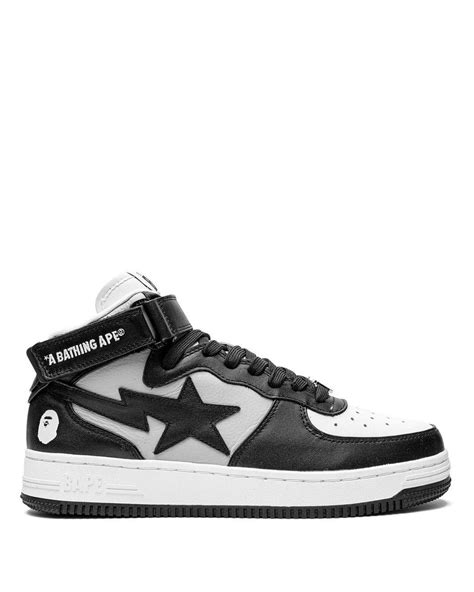 bape high top sneakers for men.